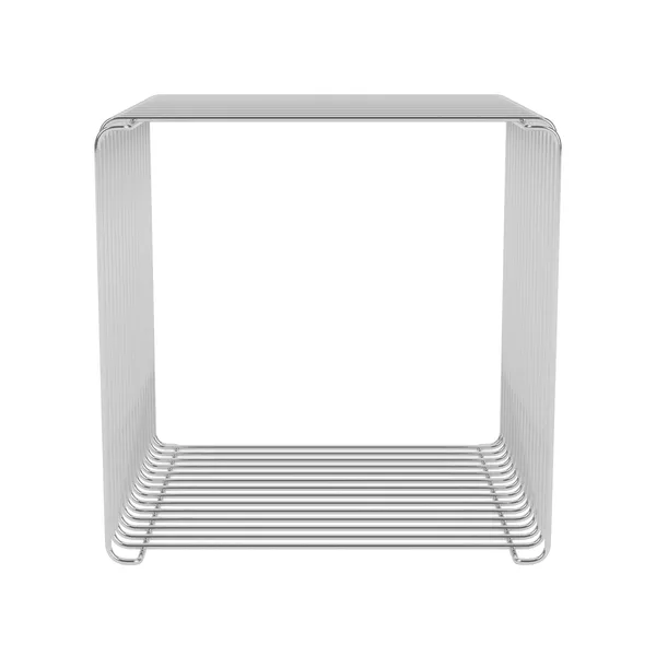 Étagère Simple en Fil Métallique Panton 43-Chrome 14,8" x 14,8".