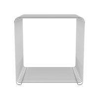 Panton Wire Single Shelf 43-Chrome 14.8" x 14.8".