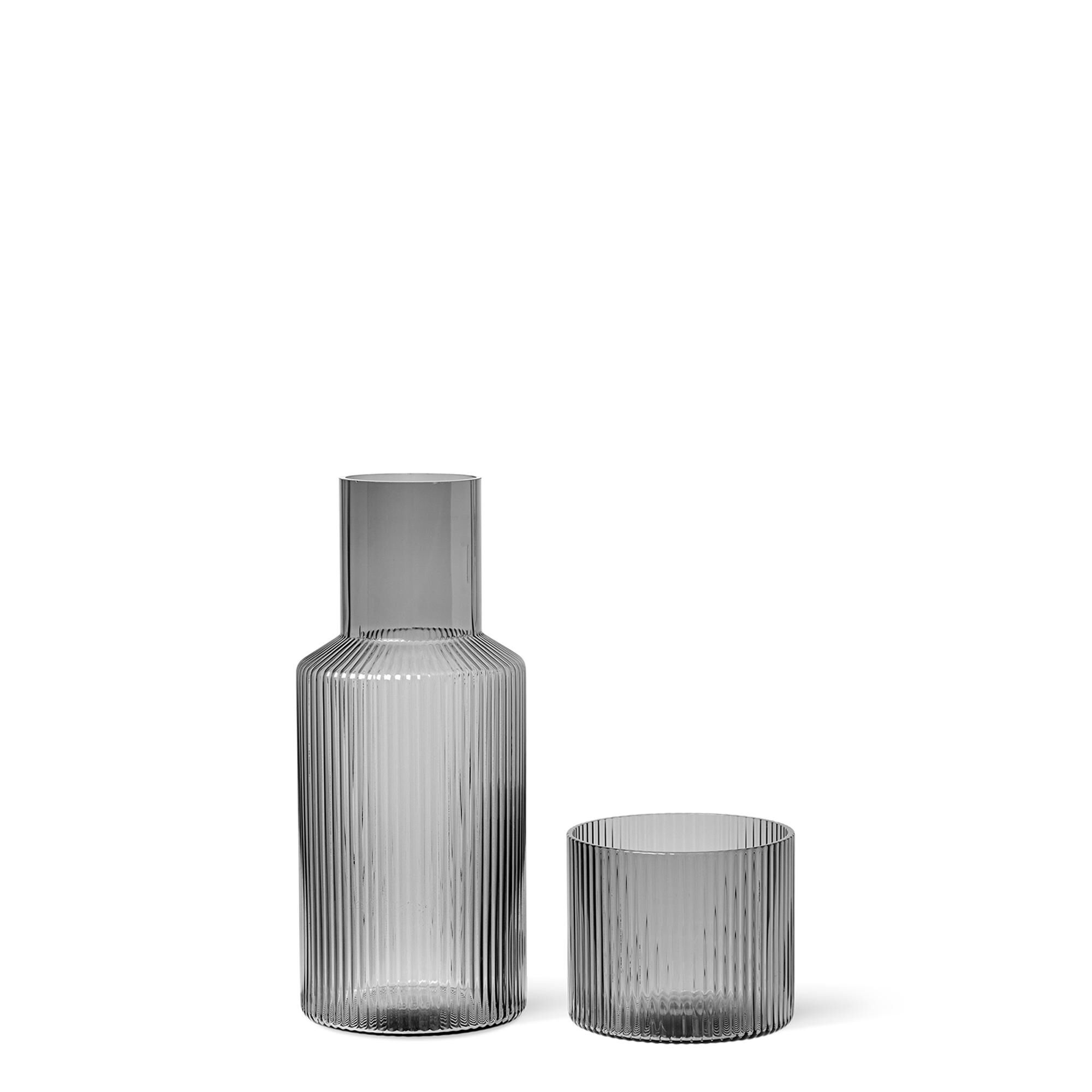 Ripple Petit Set Carafe Fumé