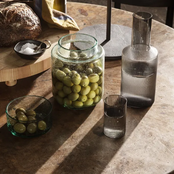 Ripple Decanter Piccolo Set Affumicato