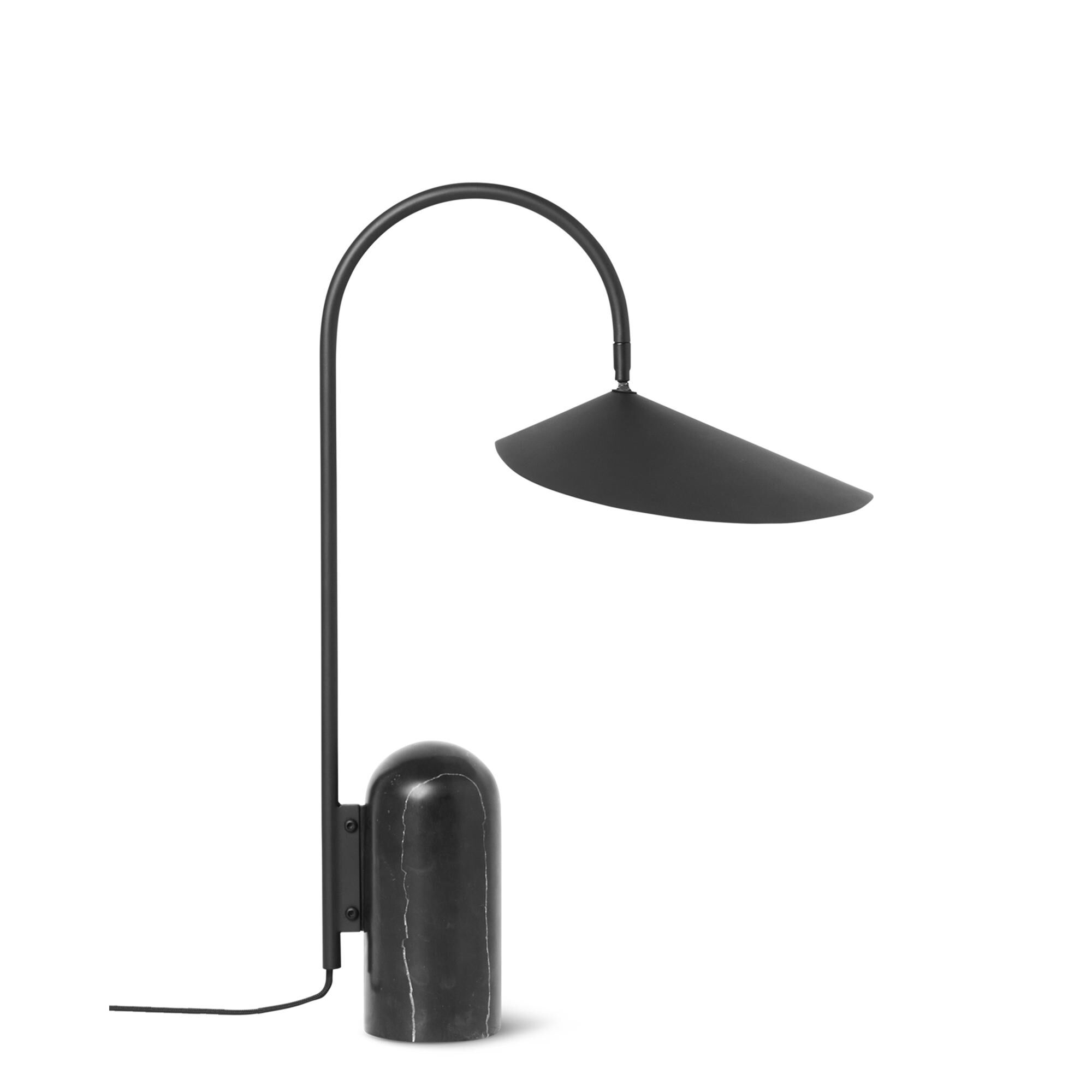 Arum Lampe à Poser Noir