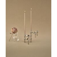 Bougeoir Set de 3 Chrome