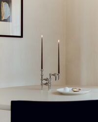 Vase H10 Chrome