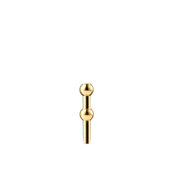 FABRIC Nagel Vase H10 Solid Brass