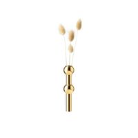 FABRIC Nagel Vase H10 Solid Brass