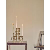 FABRIC Nagel Vase H10 Solid Brass