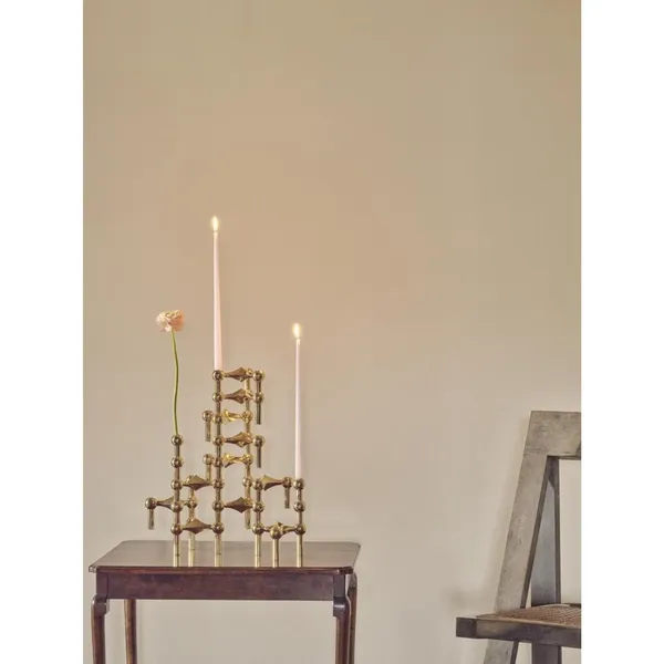 FABRIC Nagel Vase H10 Solid Brass