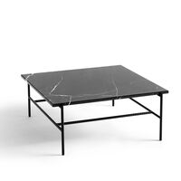 Rebar Coffee Table Medium Black Marble
