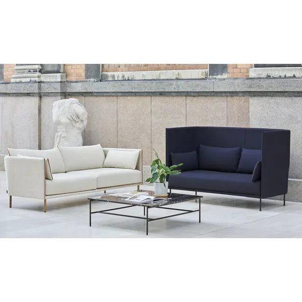 Rebar Coffee Table Medium Black Marble