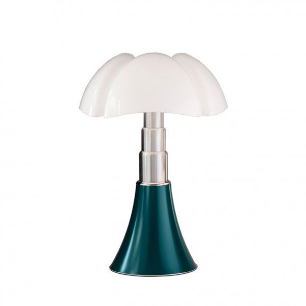Pipistrello 1965 Bordslampa Medium Bl&aring; Gr&ouml;n