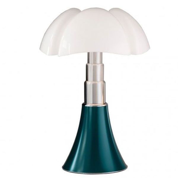 Pipistrello 1965 Bordslampa Bl&aring;gr&ouml;n