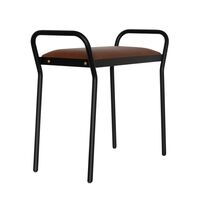 Anyone Stool Black/Cognac