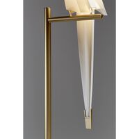 Perch Light Tafellamp Messing/ Wit