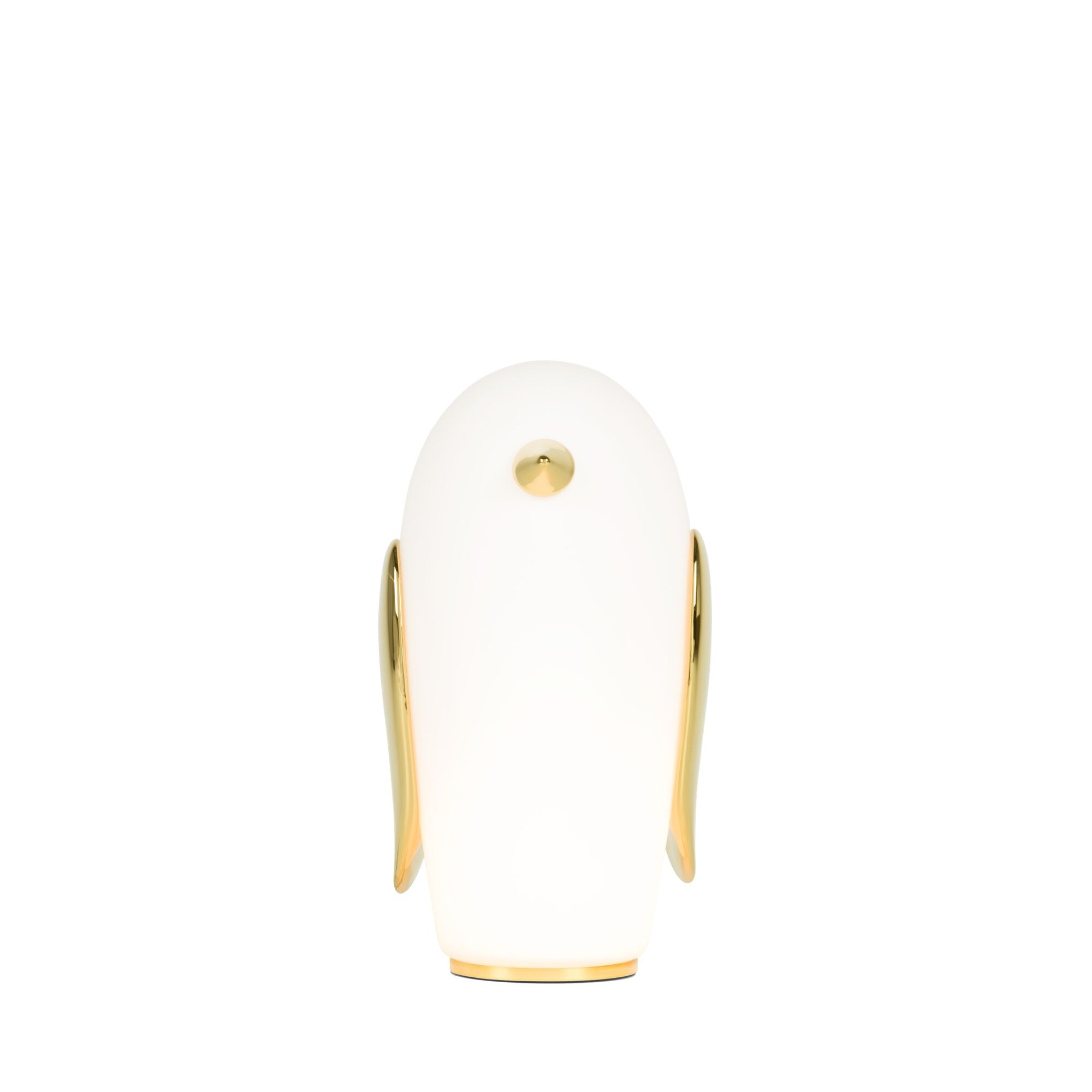 Pet Light Noot Noot Bordslampa Matt Vit/ Guld
