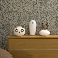 Pet Light Noot Noot Table Lamp Matt White/ Gold
