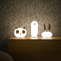 Pet Light Purr Tafellamp Mat Wit/ Goud