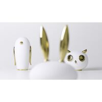 Pet Light Purr Tafellamp Mat Wit/ Goud