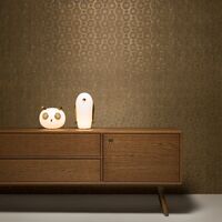 Pet Light Uhuh Tafellamp Mat Wit/ Goud