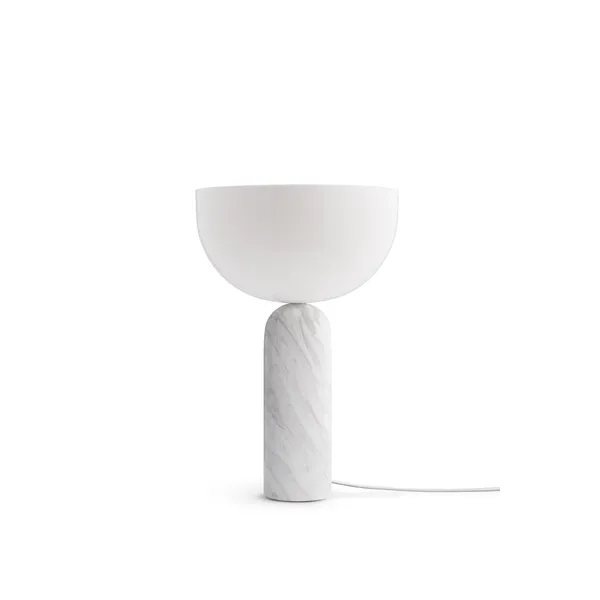 Kizu Table Lamp White Marble Big