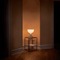 Kizu Table Lamp White Marble Big