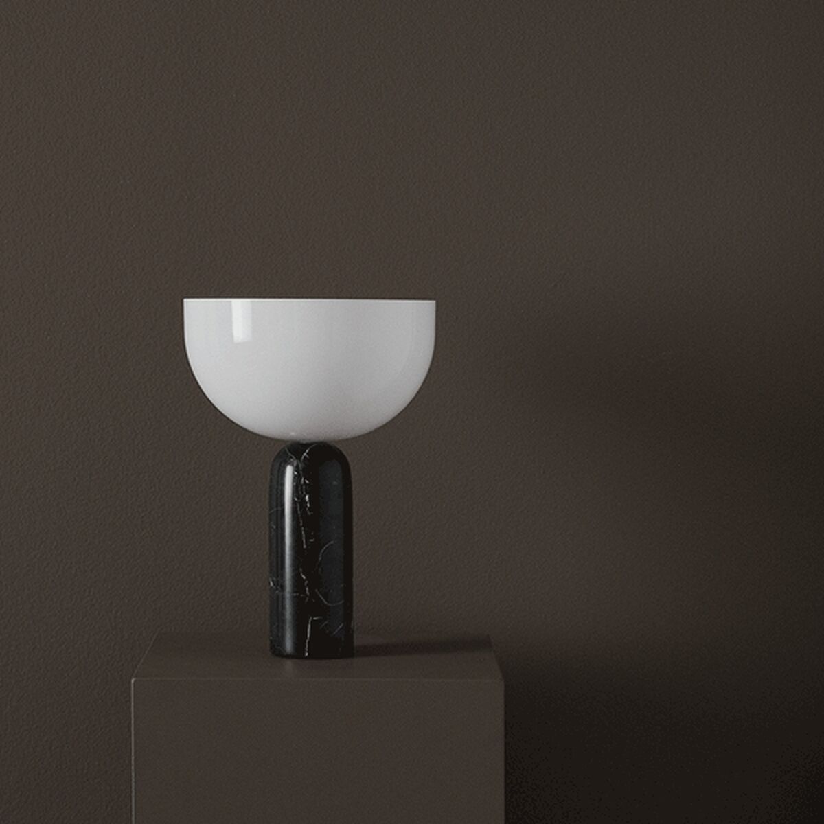 Kizu Table Lamp Black Marble Big