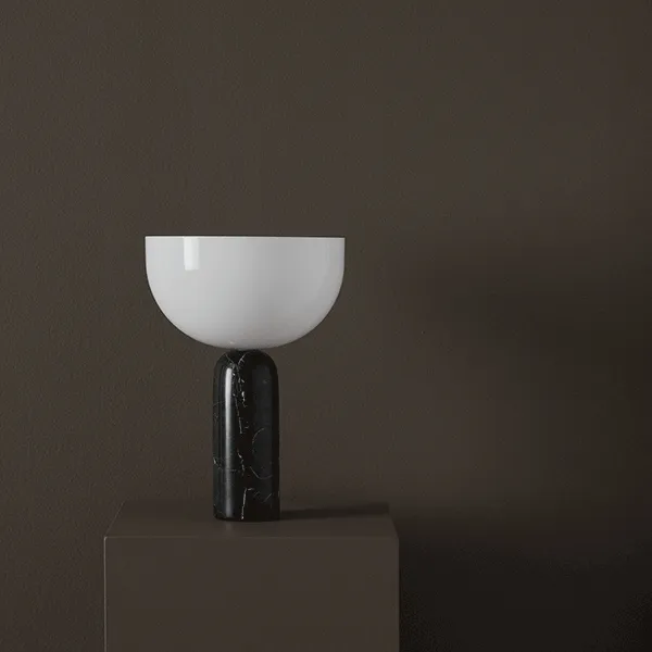 Kizu Table Lamp Black Marble Big