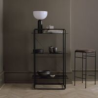 Kizu Table Lamp Black Marble Big