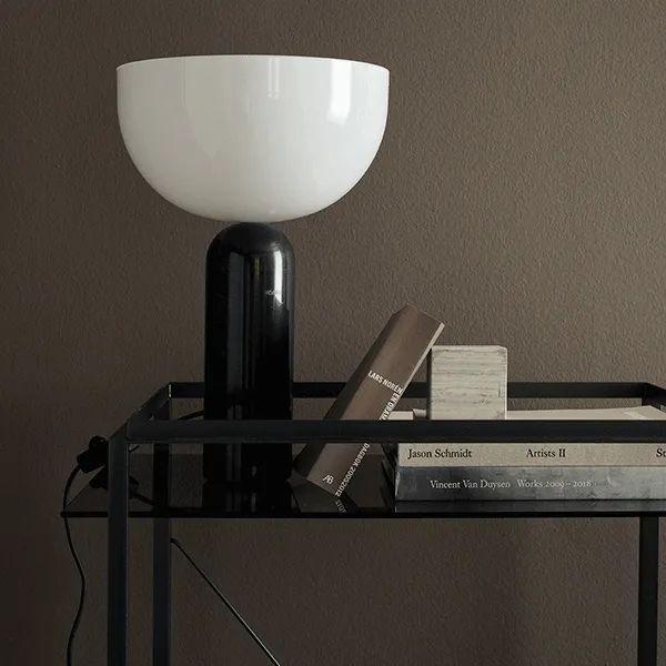 Kizu Table Lamp Black Marble Big
