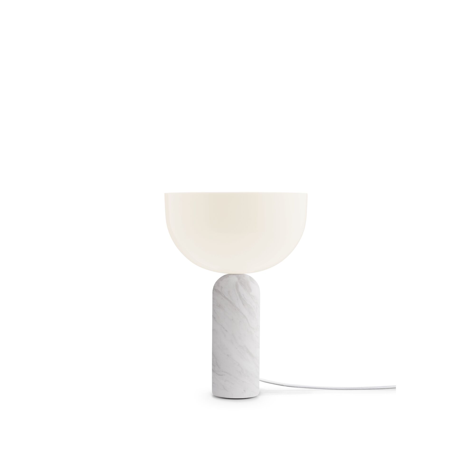 Kizu Bordslampa Vit Marmor Liten
