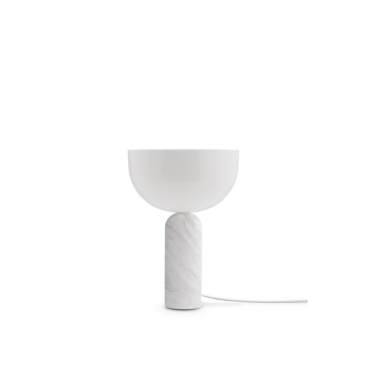 Kizu Bordslampa Vit Marmor Liten