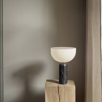 Kizu Bordlampe Sort Marmor Lille