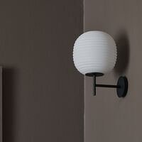 Lantern Applique Piccola Nero Ø20