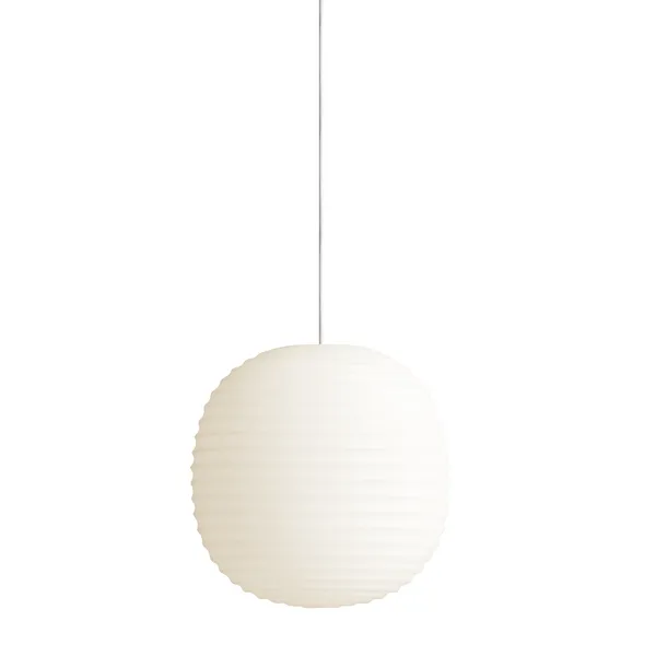 Lantern in Mat Wit Opaal Opaalglas , Klein