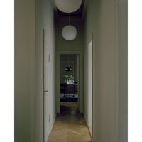 Lantern Lampa Wisząca w Matowym Biały Opal Duży