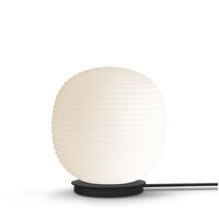 Lantern Globe Table Lamp White Medium