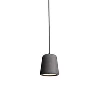 Material Pendant Concrete Dark Grey