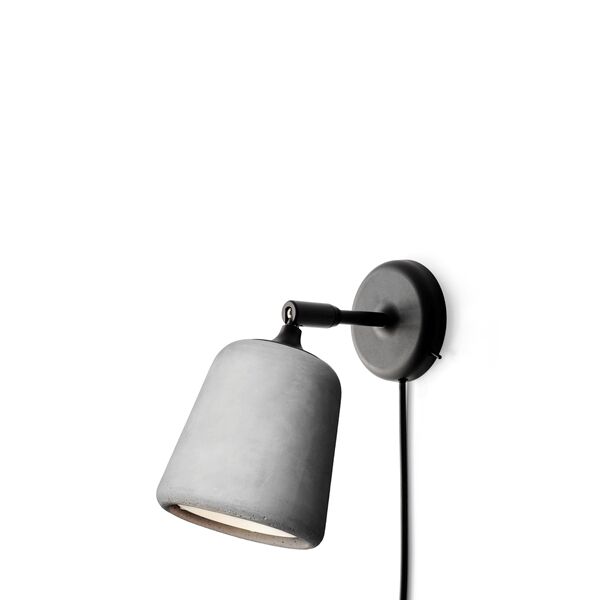 Material V&auml;gglampa Concrete Light Grey