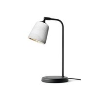 Material Tischlampe Weiß Marmor
