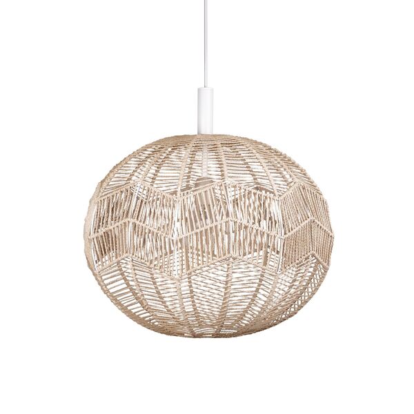 Missy Pendant Natural/ White