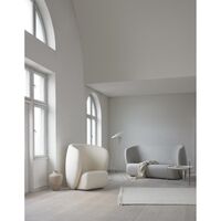 Compose Coffee Table Ø70 White Chrome