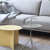 Slit Coffee Table Round Ø45 Light Yellow