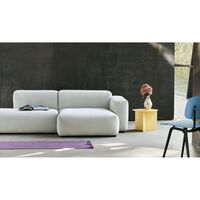 Slit Coffee Table Round Ø45 Light Yellow