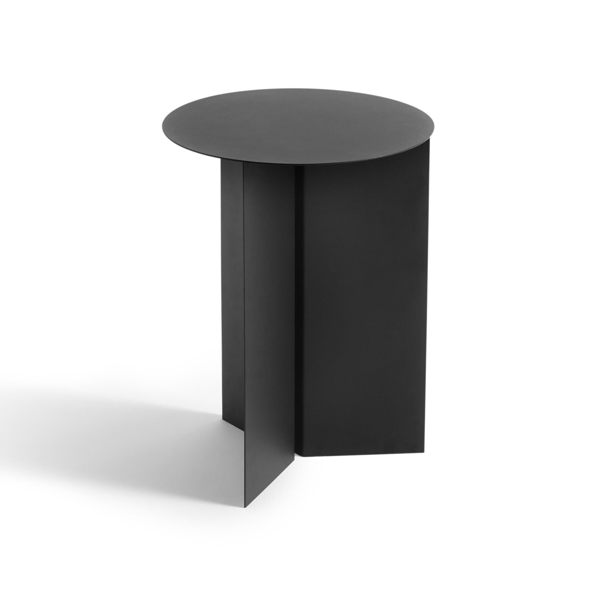 Slit Table Basse Ronde Ø35 Noir