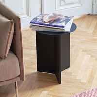 Slit Couchtisch Rund Ø35 Schwarz