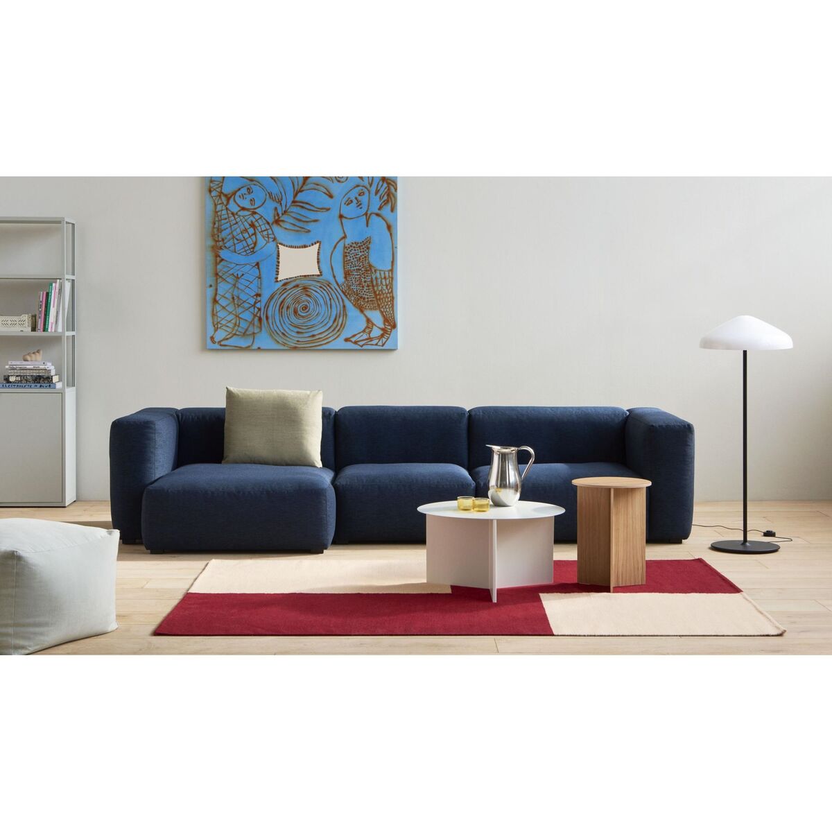 Slit Couchtisch Rund Ø35 Schwarz