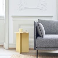 Slit Couchtisch Rund Ø35 Gelb
