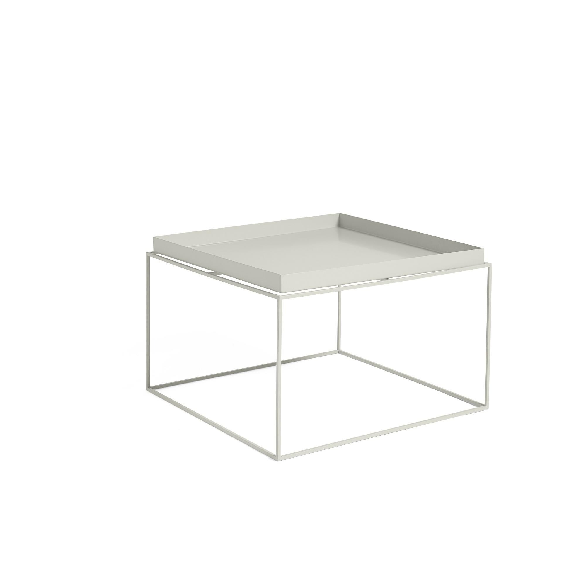 Tray Table Basse Gris Chaud