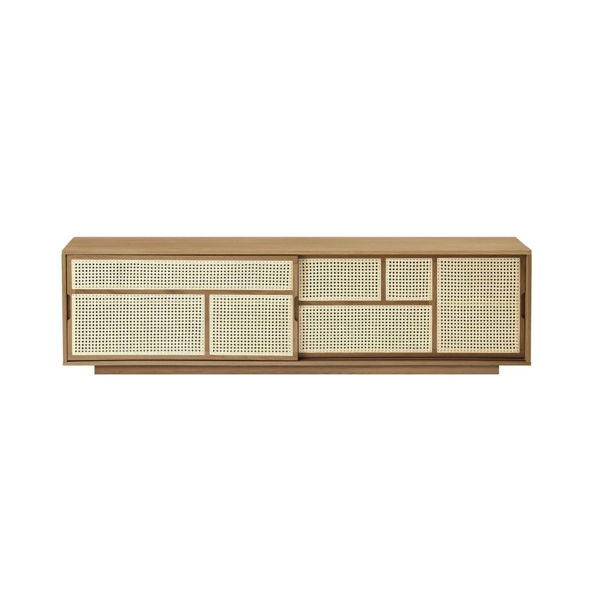 Luftschrank Niedrig Eiche