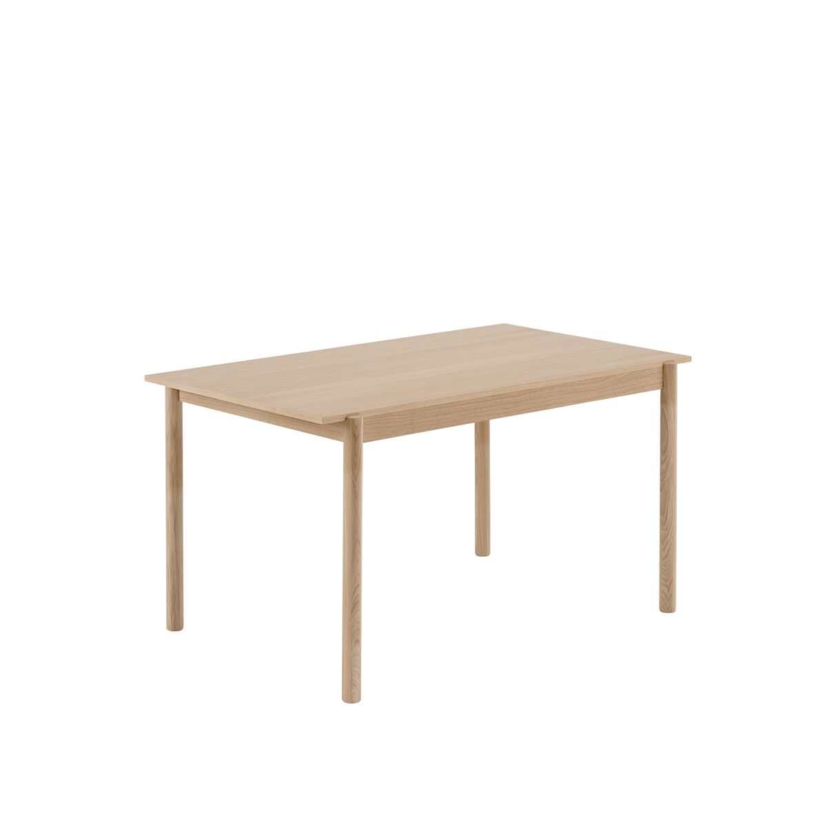 Linear Holztisch 140x85 cm Eiche