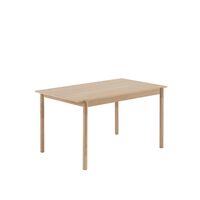 Linear Holztisch 140x85 cm Eiche